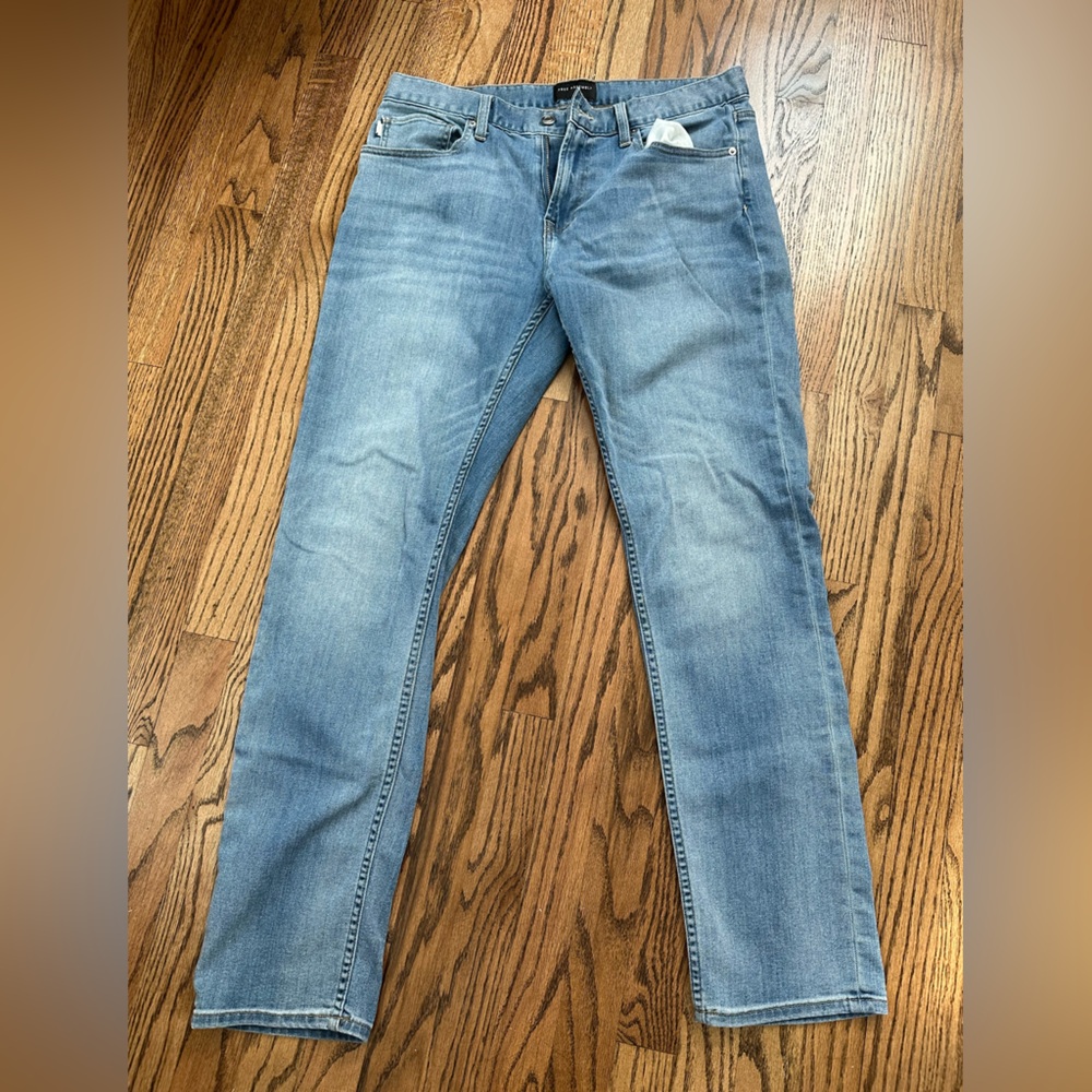 Classic Slim Fit Blue Men's Jeans 34/32